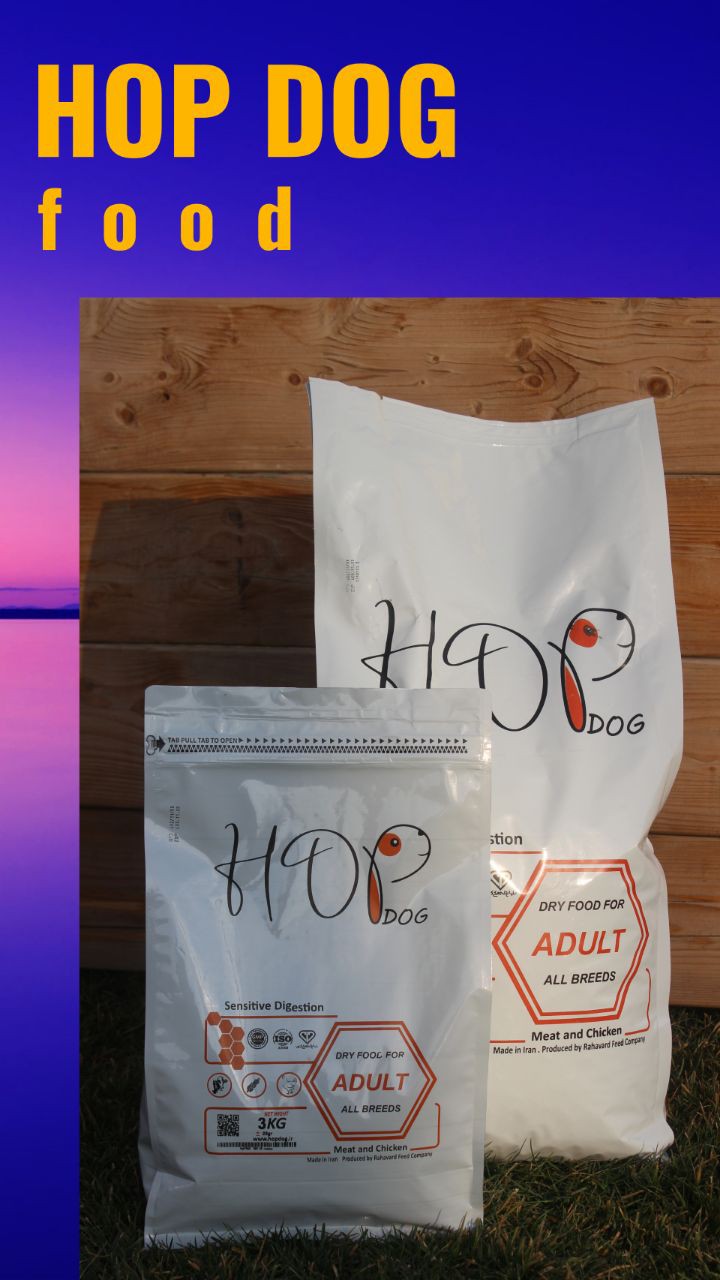 غذا سگ هاپ داگ hopdog غذا خشک سگ 