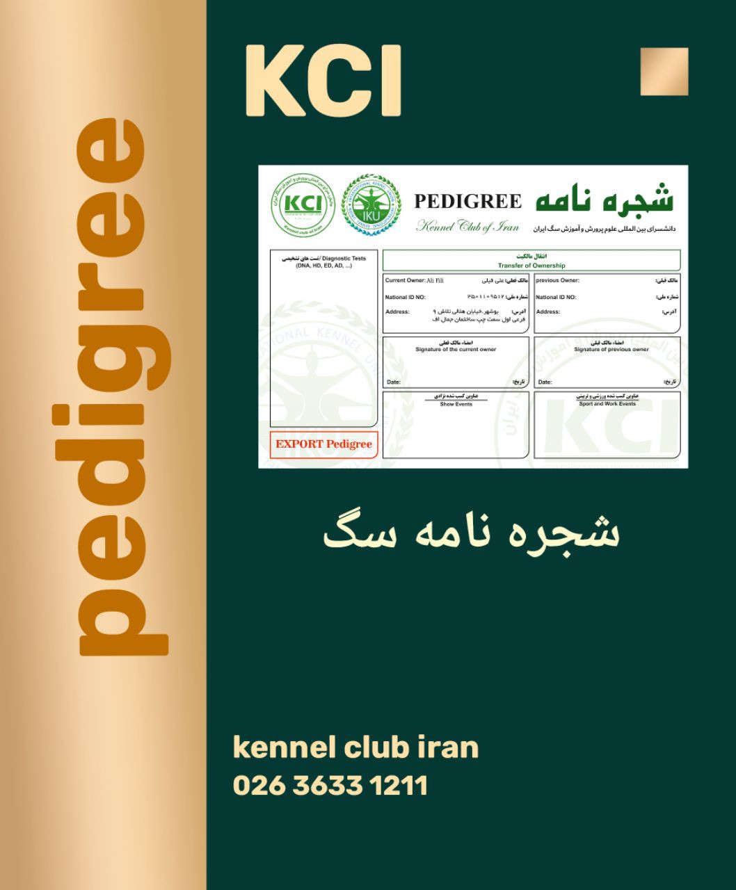 تصویر برای گروهشجره نامه سگ 