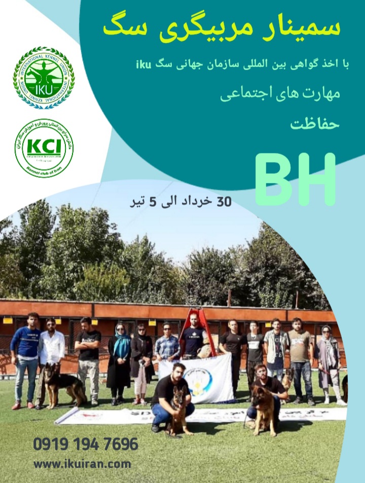 آموزش سگ در کلاس و کارگاه های مربیگری سگ  kci